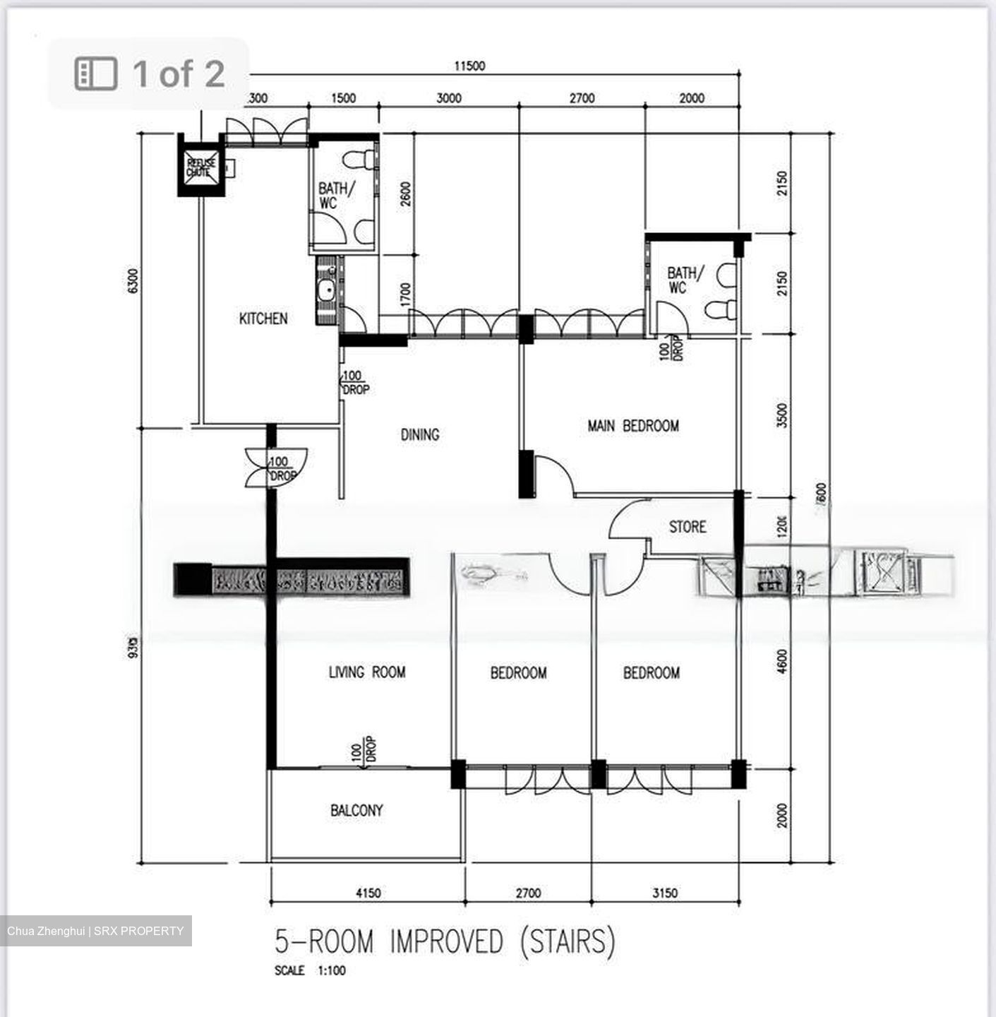 Blk 230 Tampines Street 24 (Tampines), HDB 5 Rooms #463429111